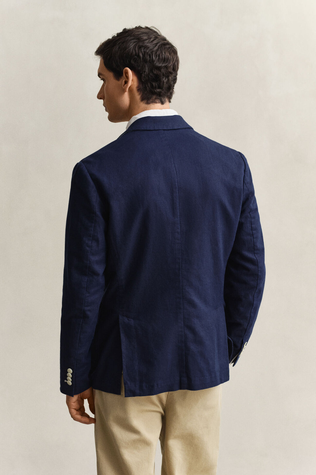 GANT Textured Cotton Blend Suit Jacket/Sako 7706355