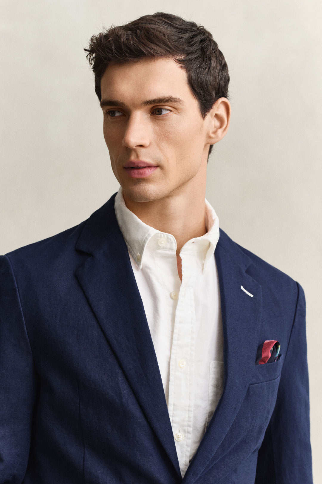 GANT Textured Cotton Blend Suit Jacket/Sako 7706355