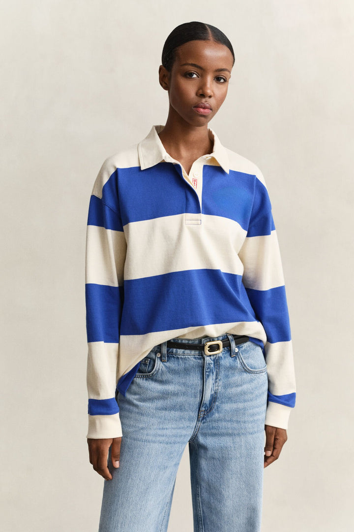 GANT Striped Cotton Heavy Rugger/Polo majica 4202592