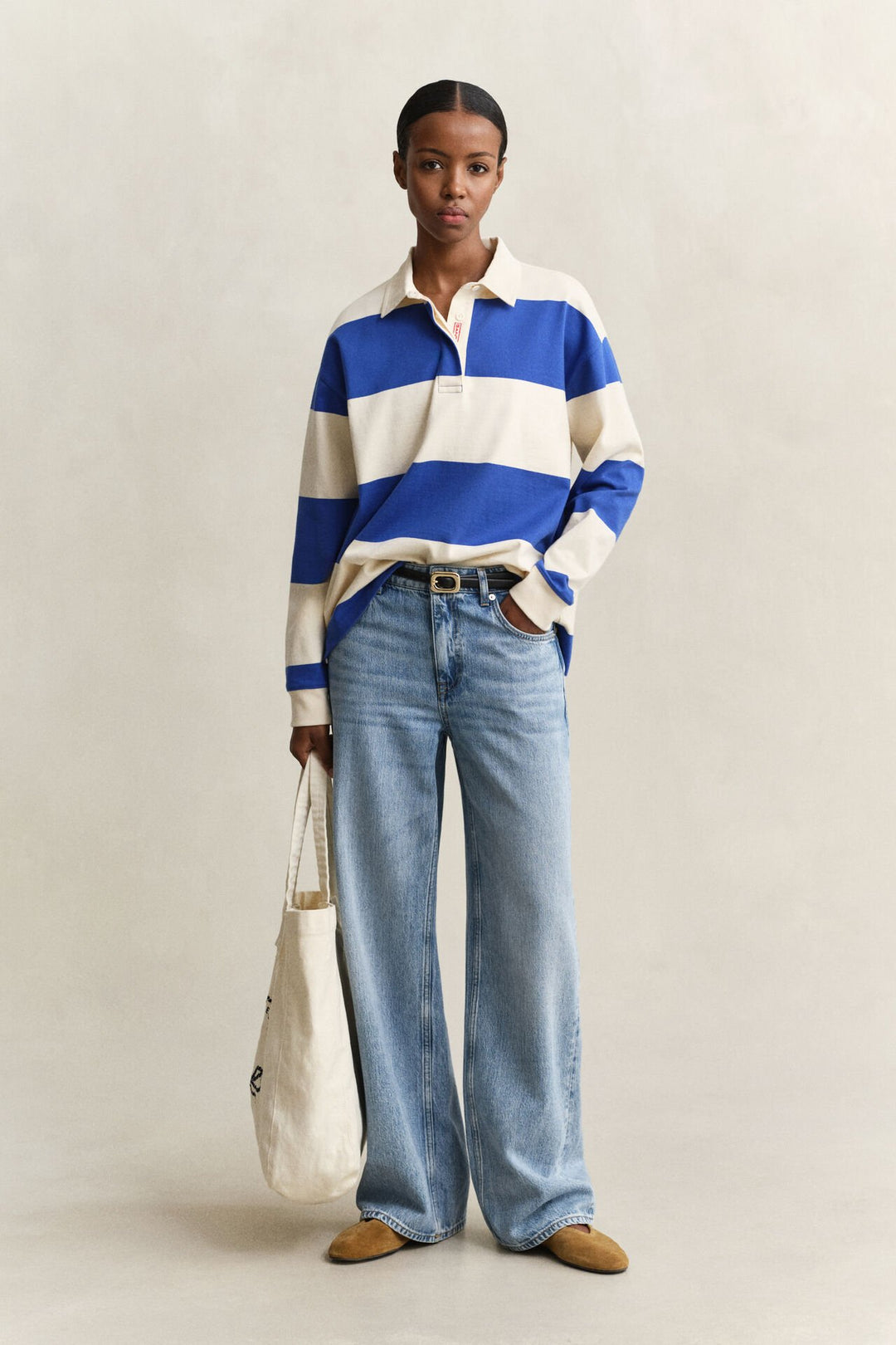 GANT Striped Cotton Heavy Rugger/Polo majica 4202592