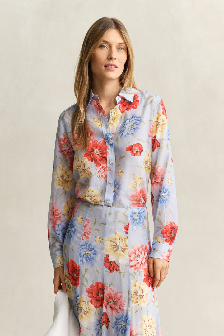 GANT Floral Cotton Silk Shirt/Košulja 4300634