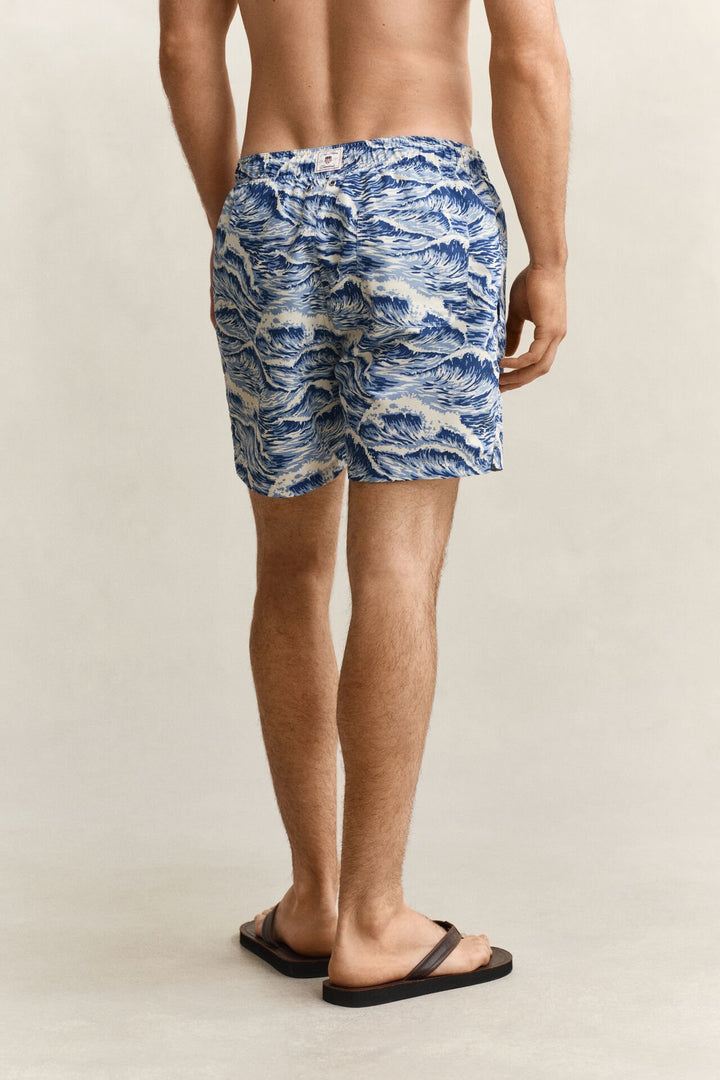 GANT Waves Print Swim Shorts/Kupaće 922616003