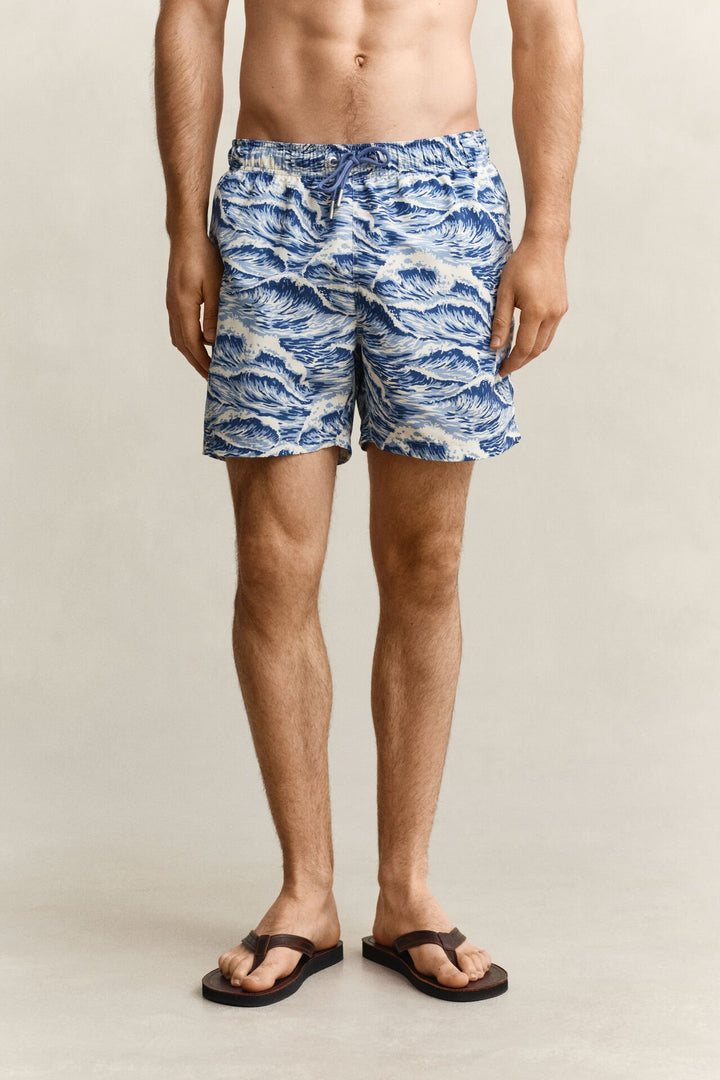 GANT Waves Print Swim Shorts/Kupaće 922616003