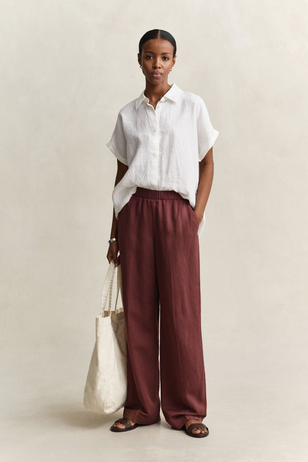 GANT Linen Blend Pants/Hlače 4150381