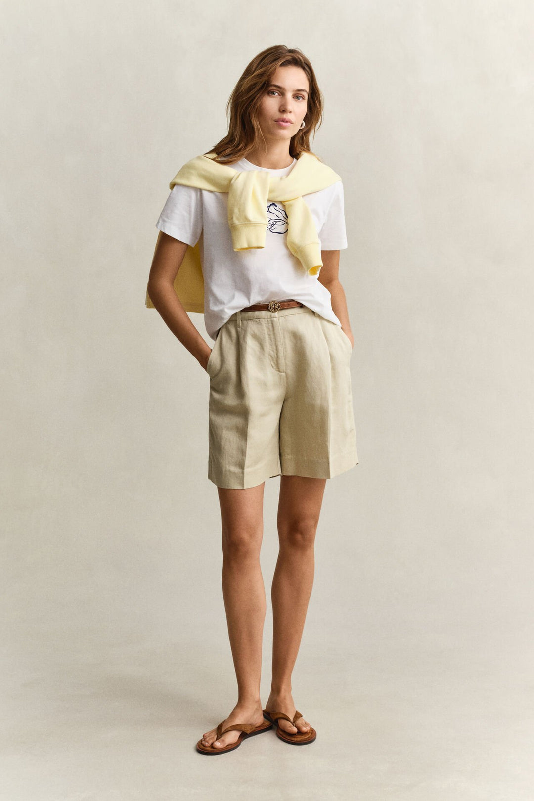 GANT Tailored Linen Blend Shorts/Bermude 4020131