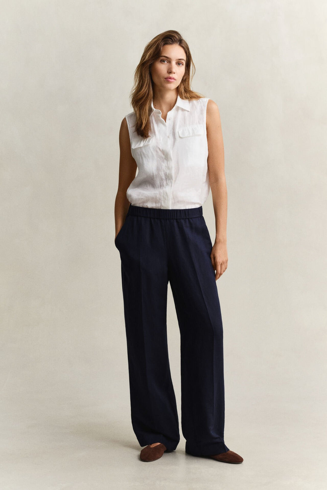 GANT Linen Blend Pants/Hlače 4150381
