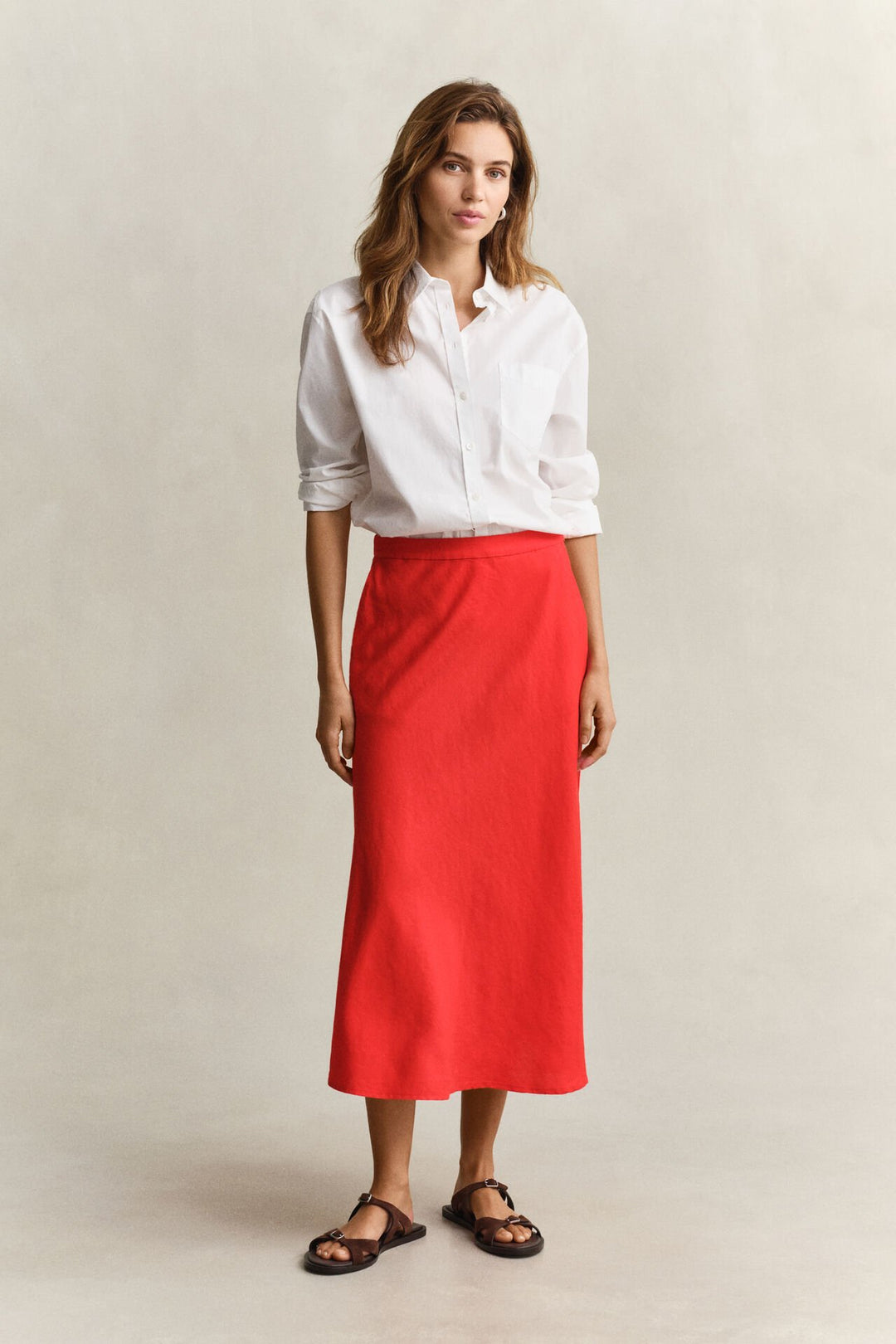 GANT Flared Linen Blend Skirt/Suknja 4400231