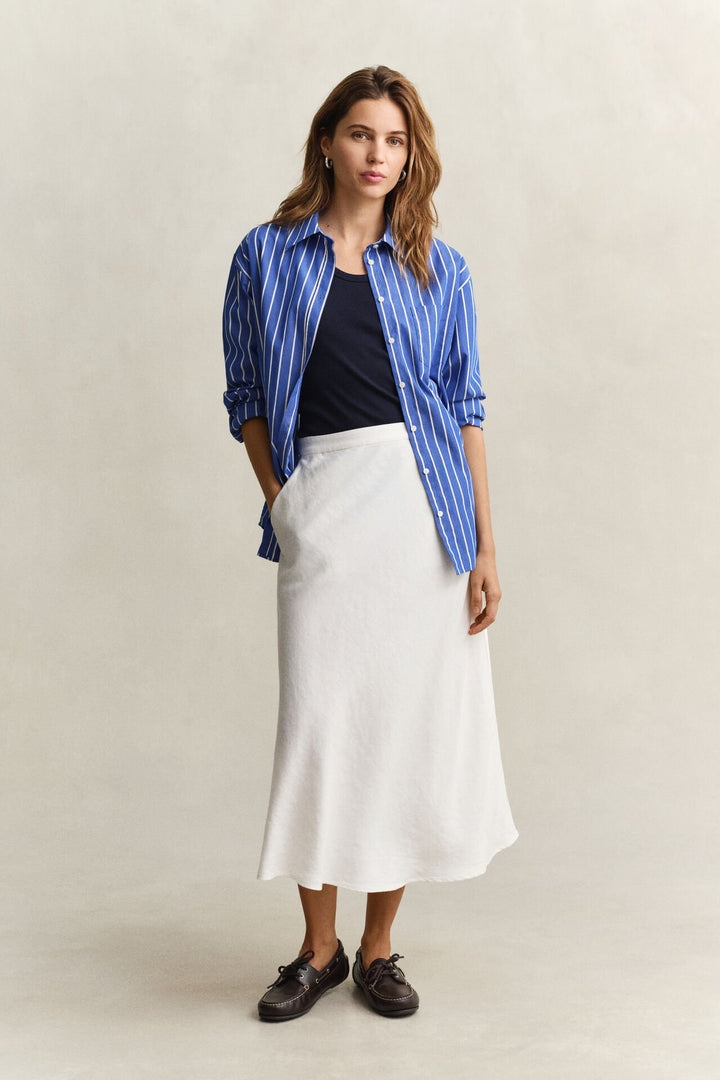 GANT Flared Linen Blend Skirt/Suknja 4400231