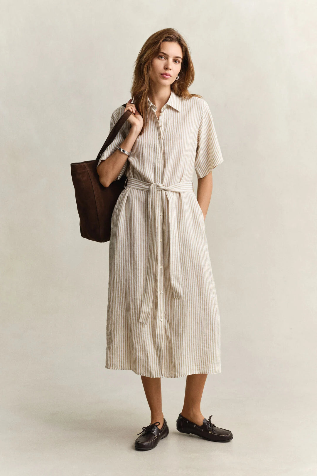GANT Striped Linen Shirt Dress/Haljina 4503496