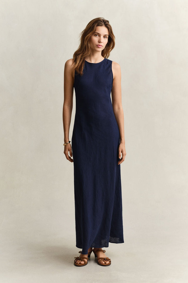 GANT Bias Cut Linen Midi Dress/Haljina 4503525