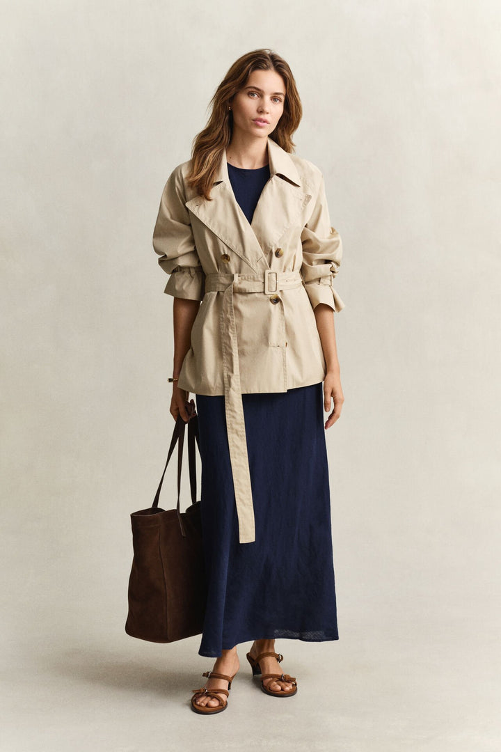 GANT Bias Cut Linen Midi Dress/Haljina 4503525