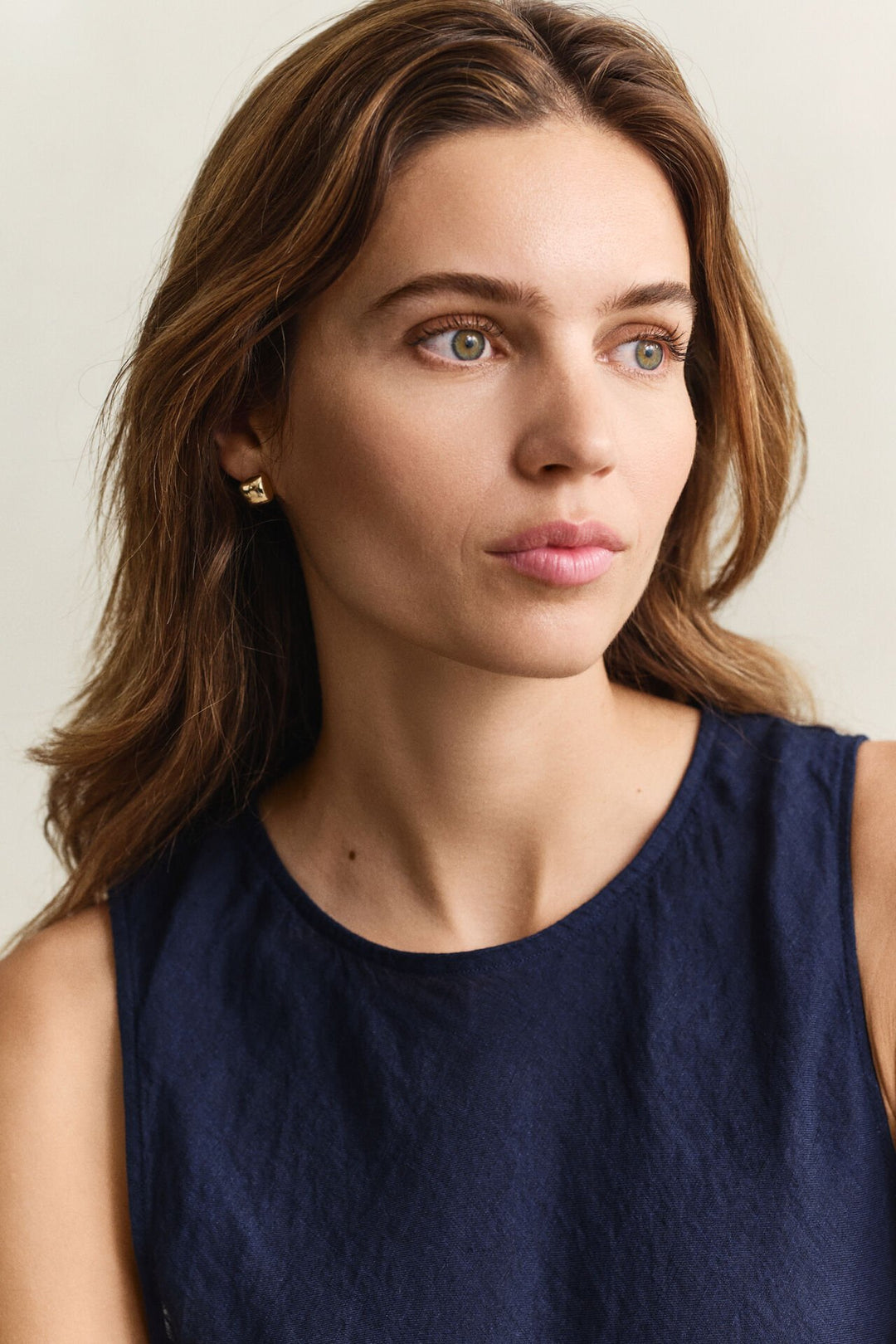 GANT Bias Cut Linen Midi Dress/Haljina 4503525