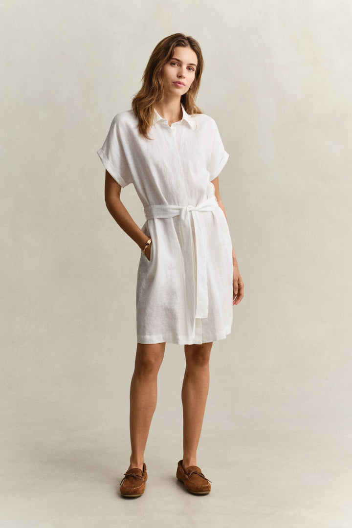 GANT Linen Cap Sleeve Shirt Dress/Haljina 4503514