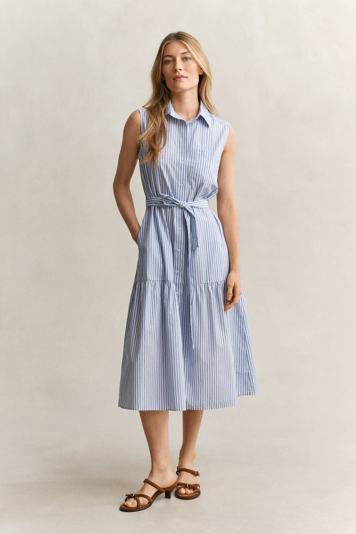 GANT Sleeveless Striped Cotton Dress/Haljina 4503502