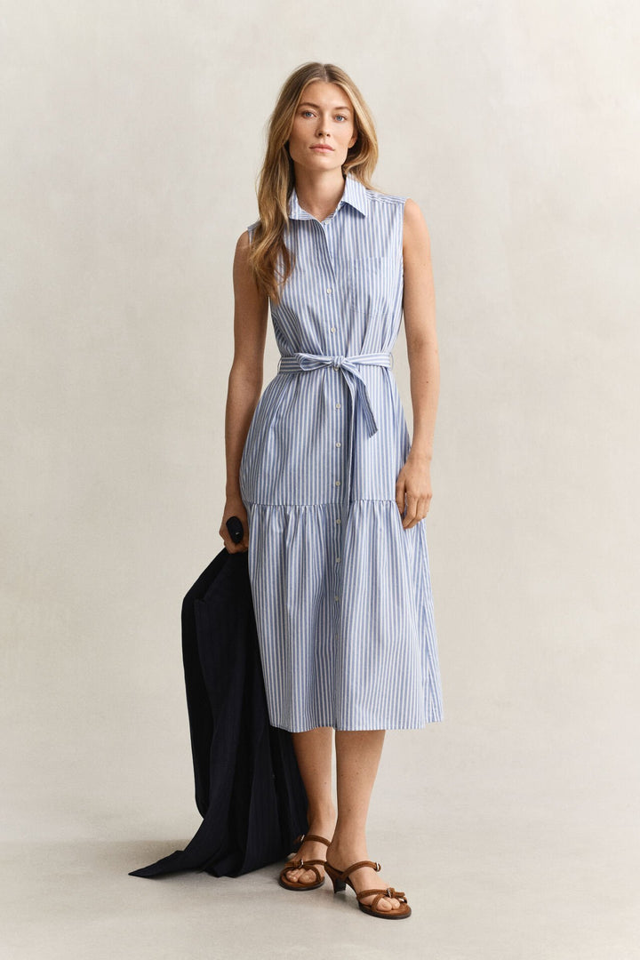 GANT Sleeveless Striped Cotton Dress/Haljina 4503502