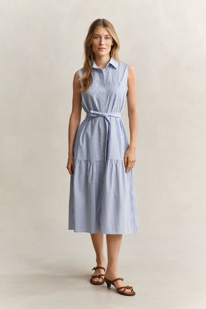 GANT Sleeveless Striped Cotton Dress/Haljina 4503502
