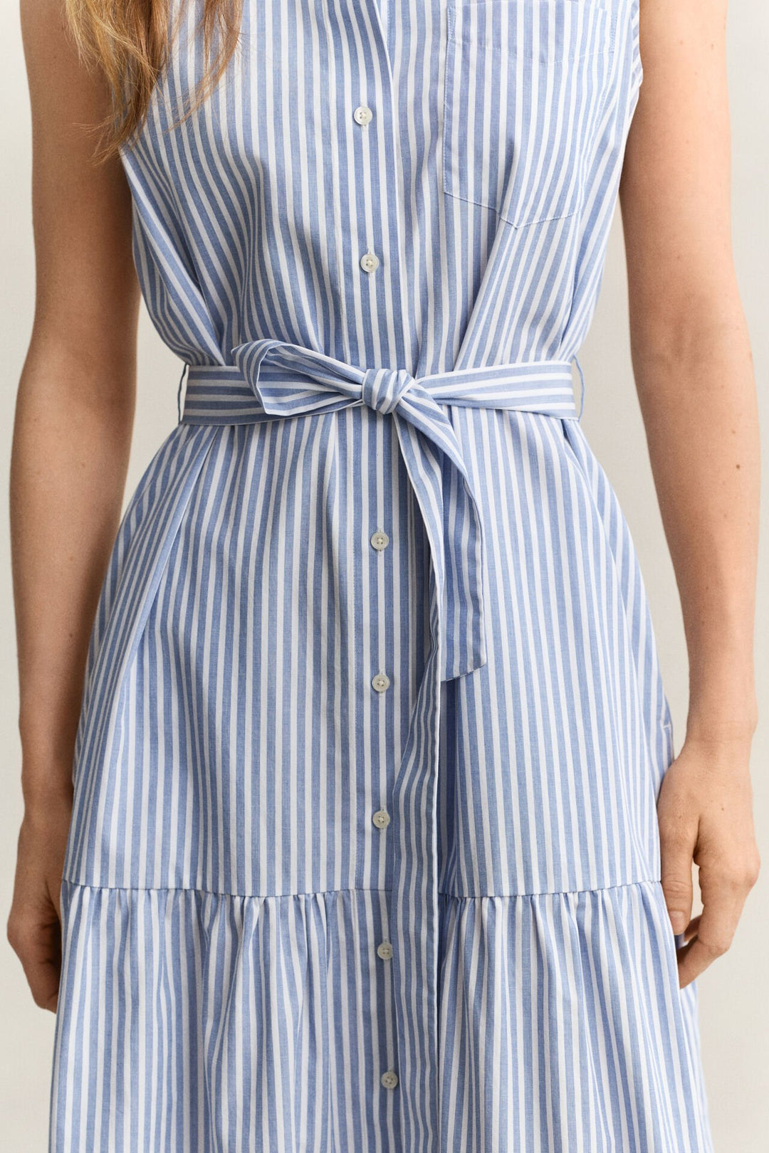 GANT Sleeveless Striped Cotton Dress/Haljina 4503502