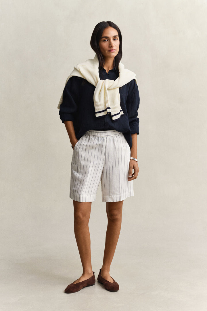 GANT Striped Linen Blend Shorts/Bermude 4020141