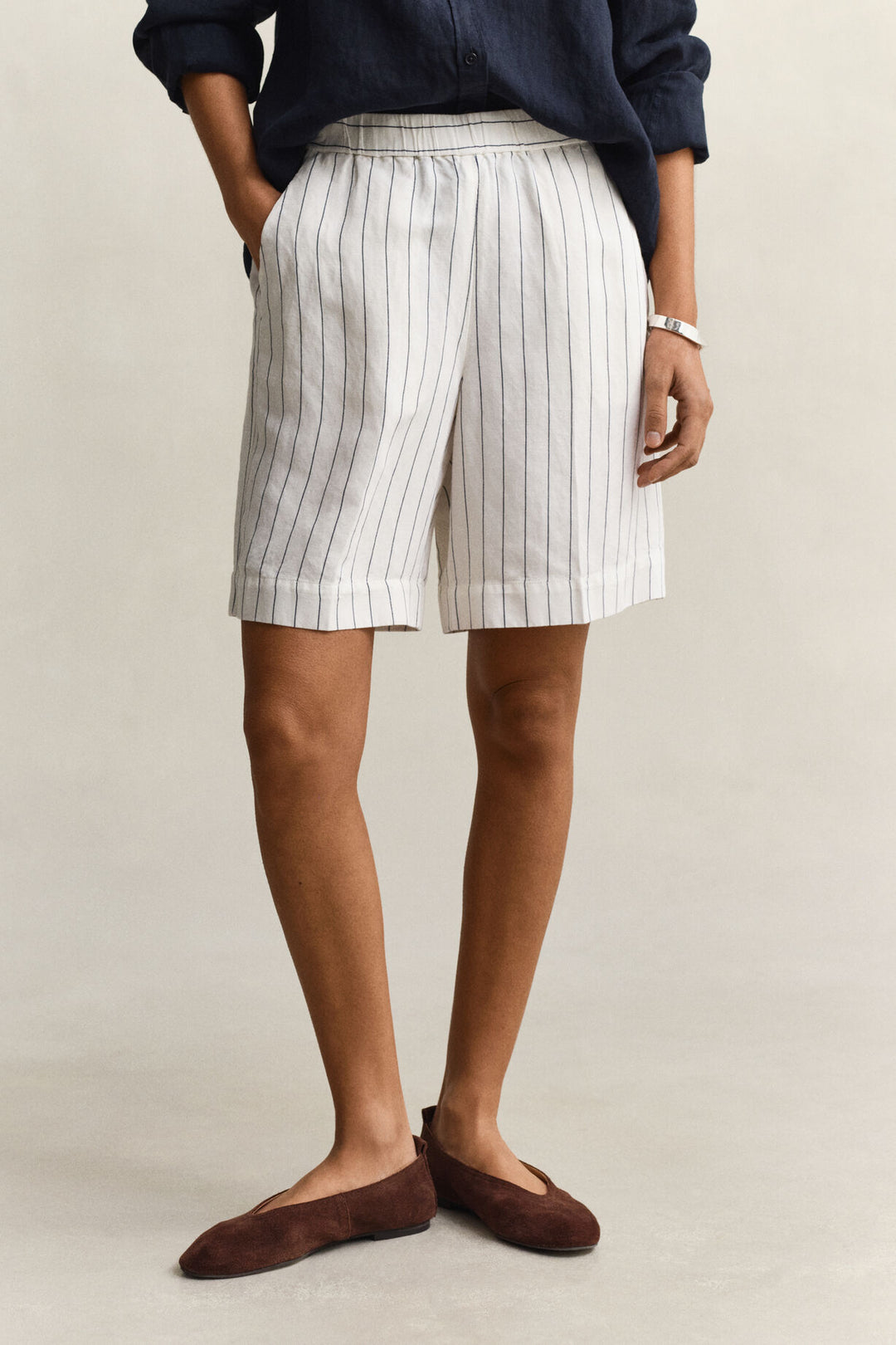 GANT Striped Linen Blend Shorts/Bermude 4020141