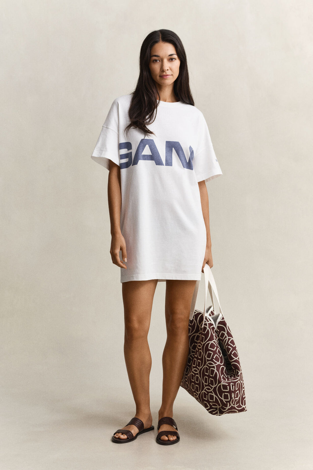 GANT Graphic Print T-Shirt Dress/Haljina 4201319