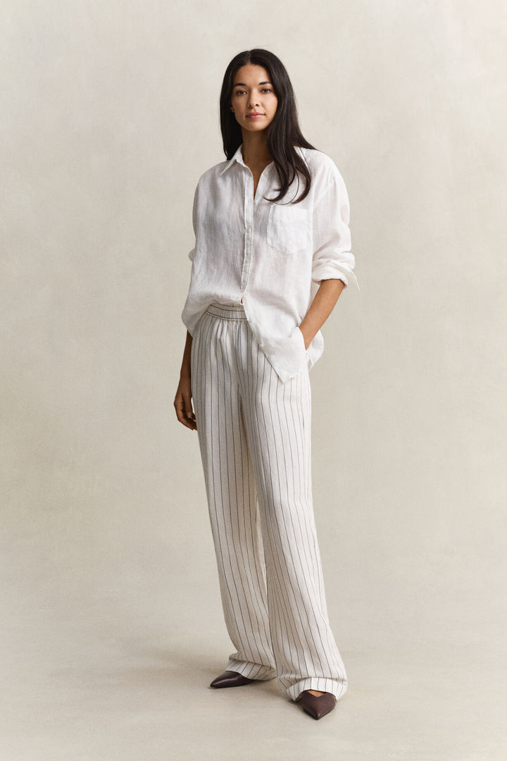 GANT Striped Linen Blend Pants/Hlače 4150382