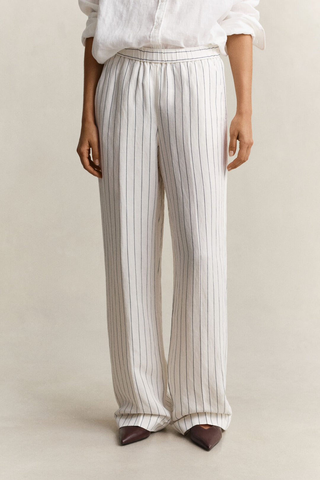 GANT Striped Linen Blend Pants/Hlače 4150382