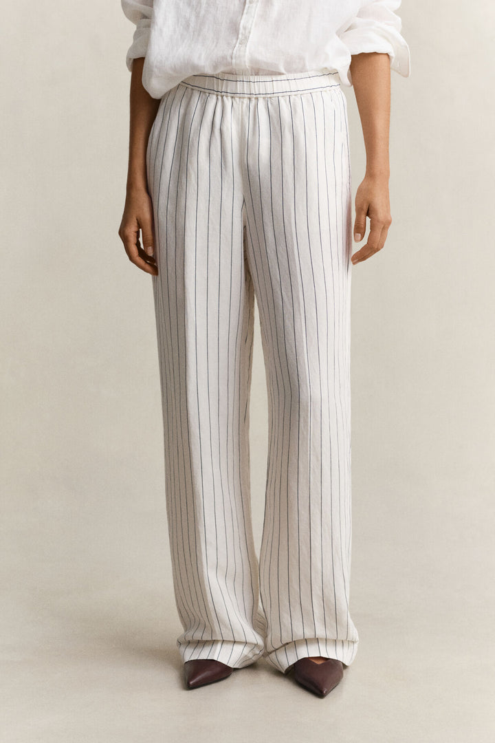 GANT Striped Linen Blend Pants/Hlače 4150382