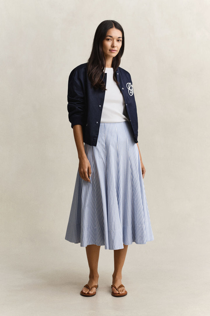 GANT Striped Cotton Midi Skirt/Suknja 4400244