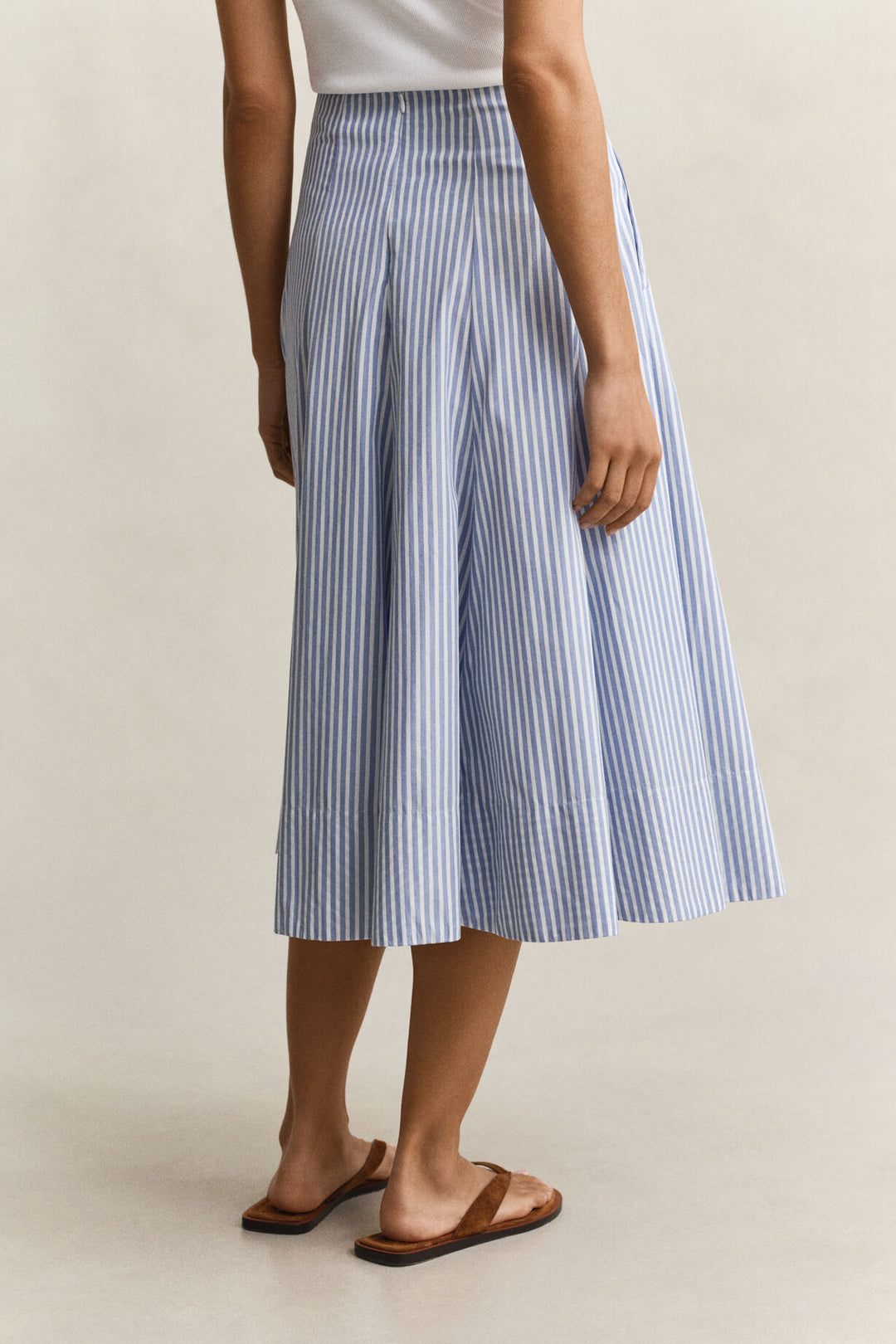GANT Striped Cotton Midi Skirt/Suknja 4400244
