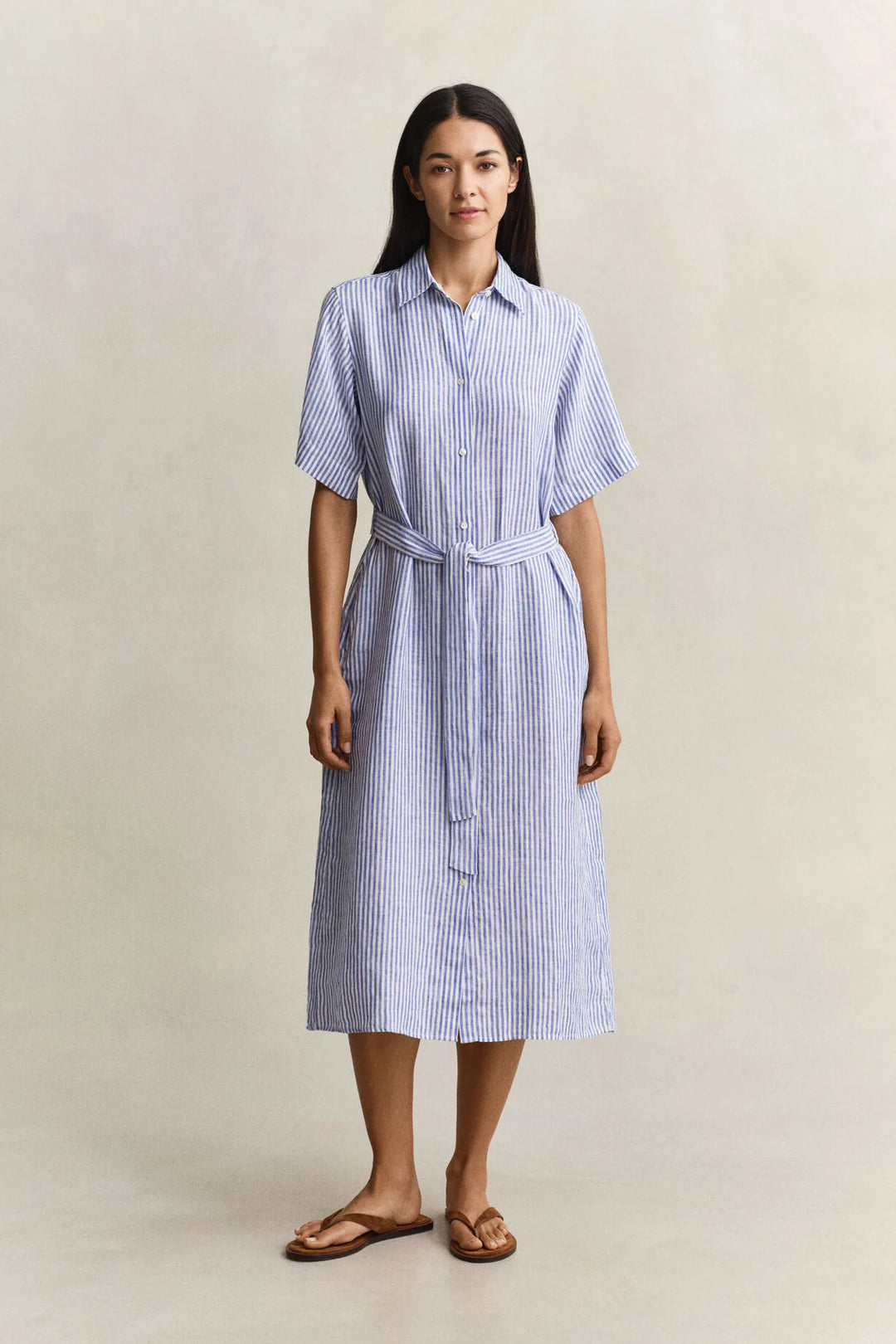 GANT Striped Linen Shirt Dress/Haljina 4503496
