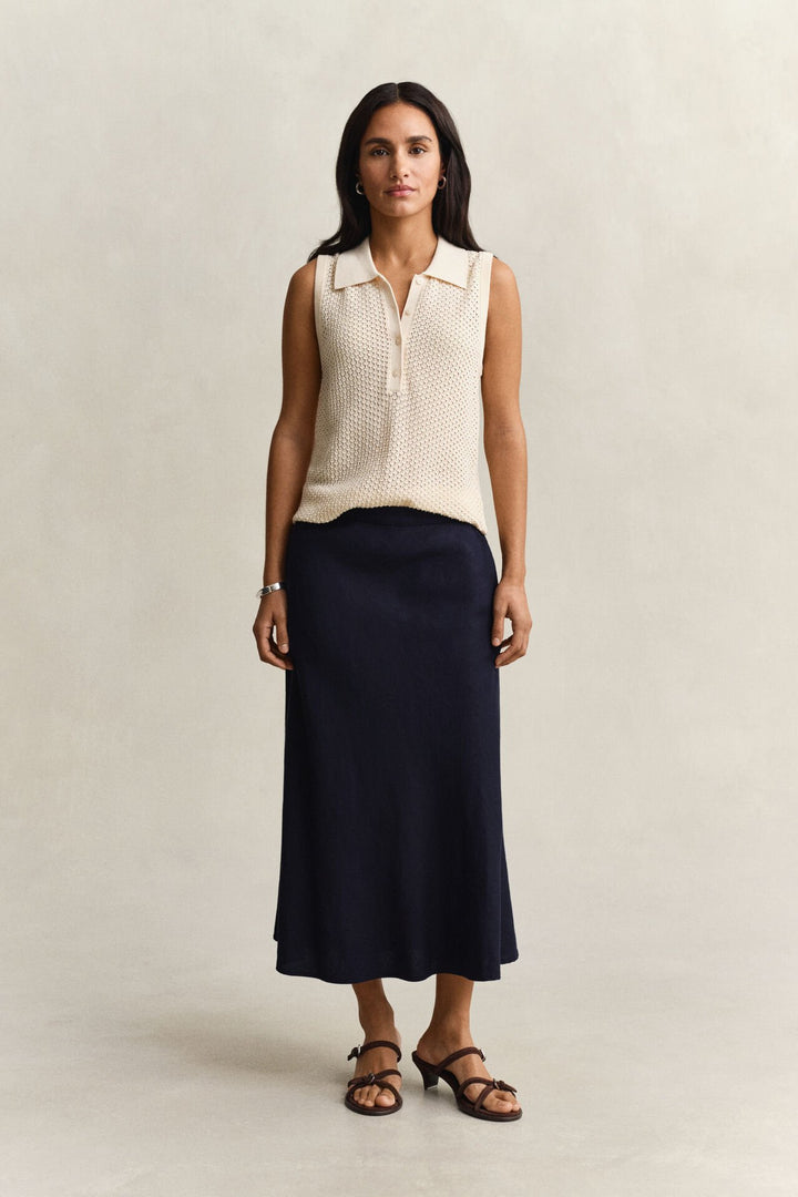 GANT Flared Linen Blend Skirt/Suknja 4400231