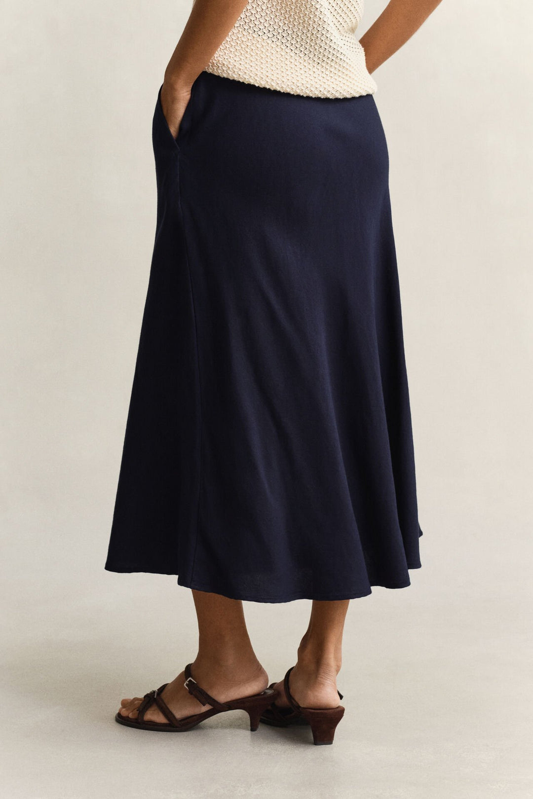 GANT Flared Linen Blend Skirt/Suknja 4400231