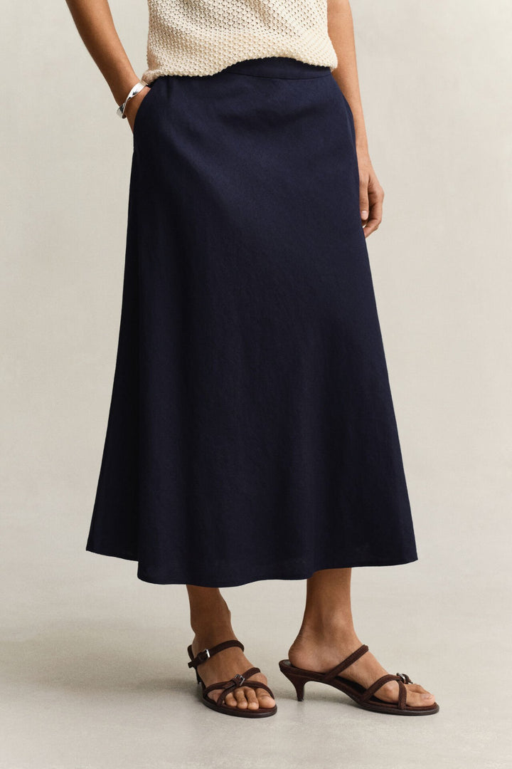 GANT Flared Linen Blend Skirt/Suknja 4400231