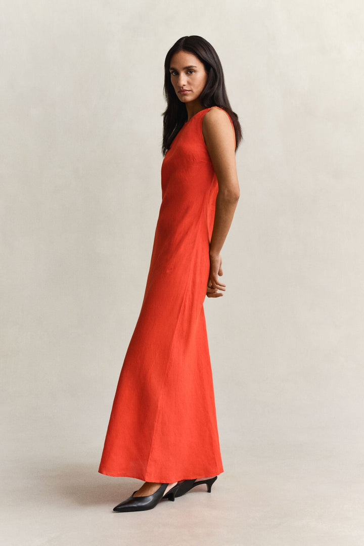 GANT Bias Cut Linen Midi Dress/Haljina 4503525