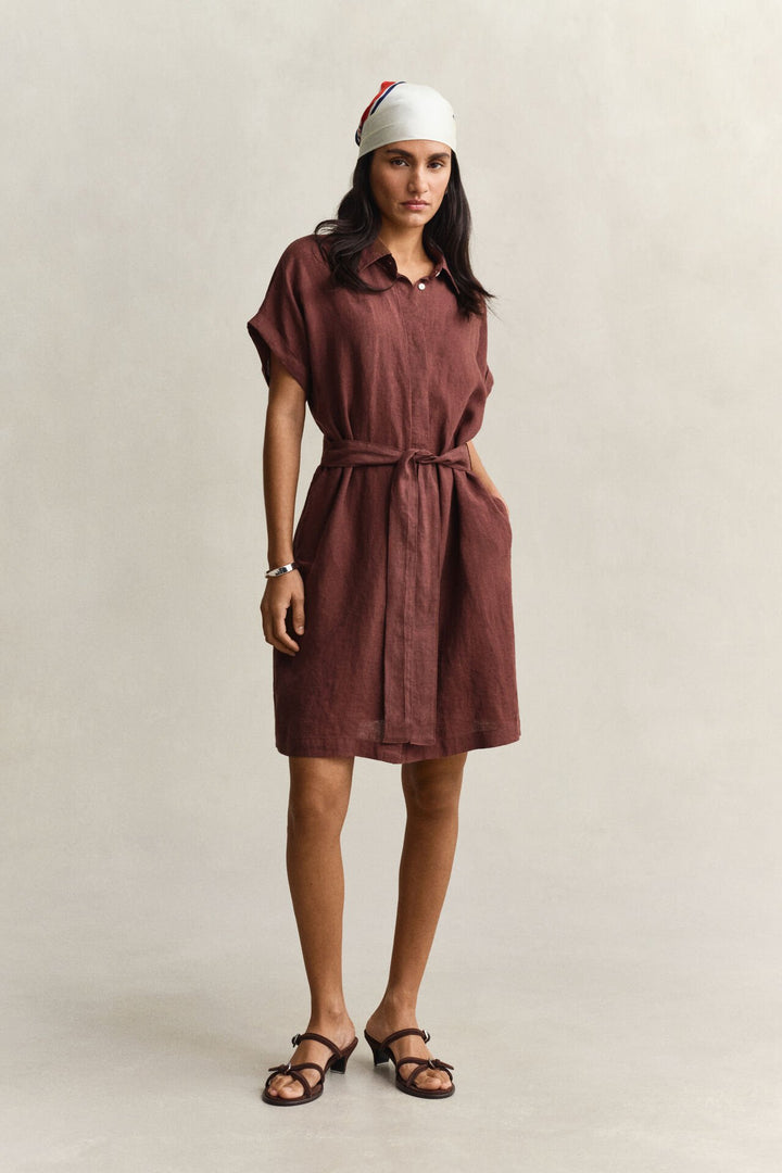 GANT Linen Cap Sleeve Shirt Dress/Haljina 4503514