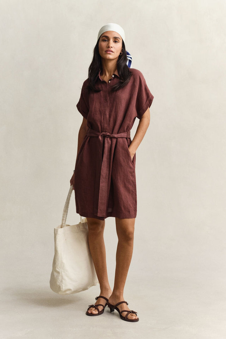 GANT Linen Cap Sleeve Shirt Dress/Haljina 4503514