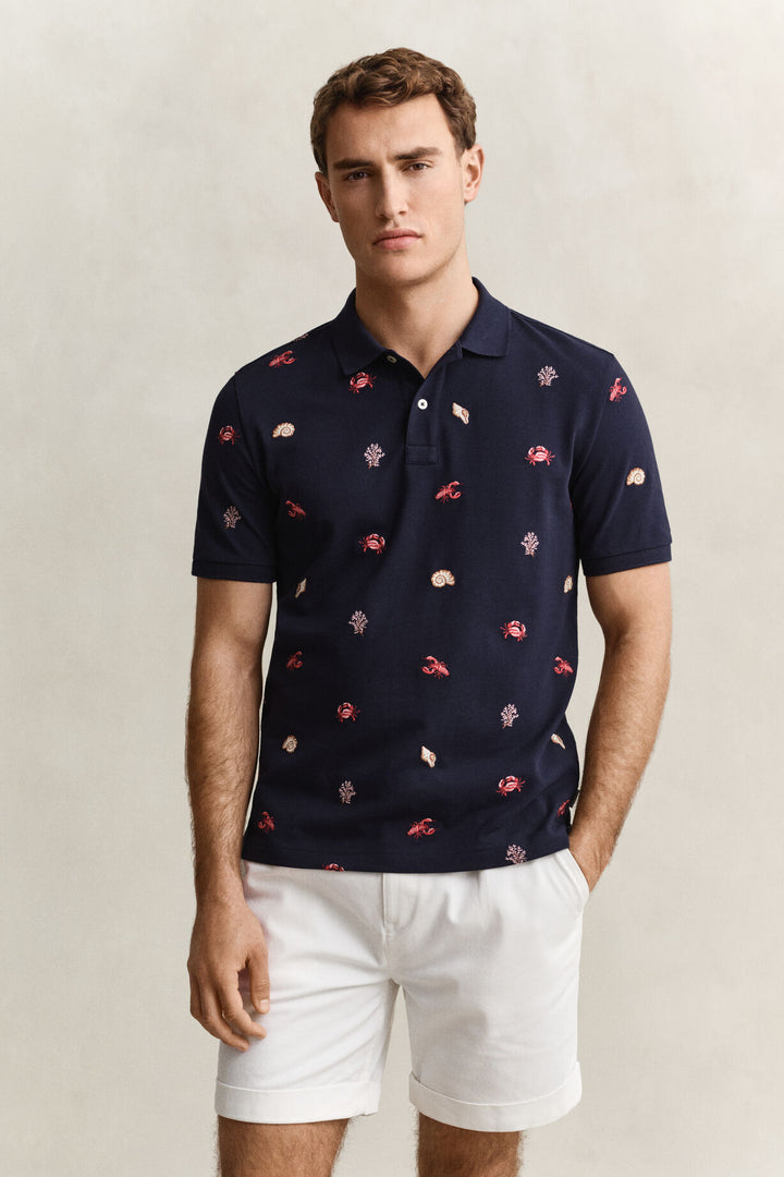 GANT Embroidered Polo Shirt /Polo majica 2014100