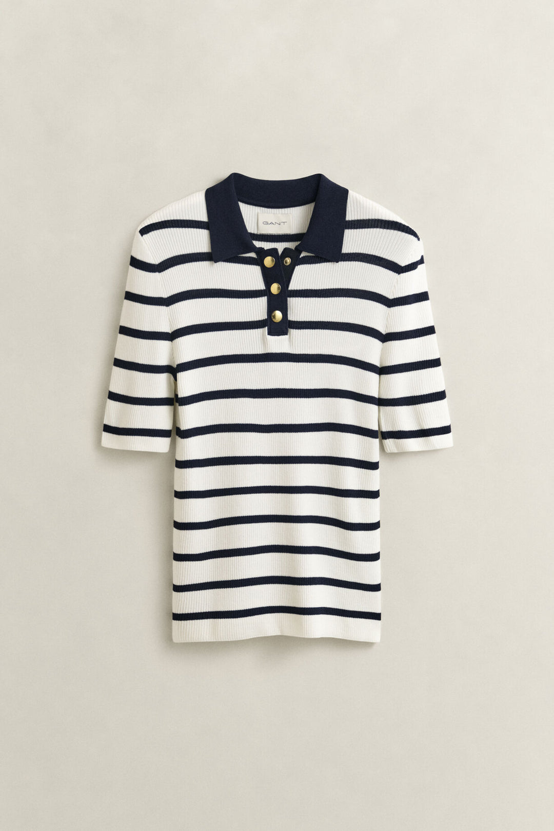 GANT Striped Knitted Rugger/Pulover 4805447