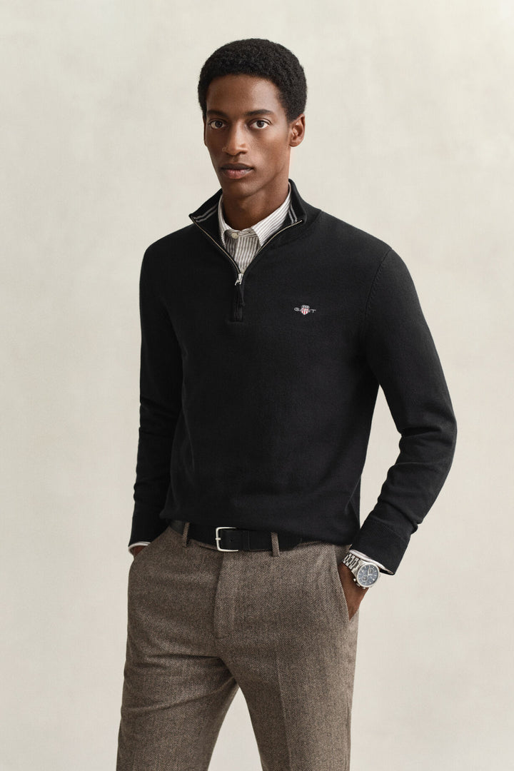 GANT Classic Cotton Half-Zip Sweater/Pulover 8030564
