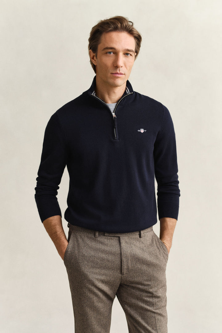 GANT Classic Cotton Half-Zip Sweater/Pulover 8030564