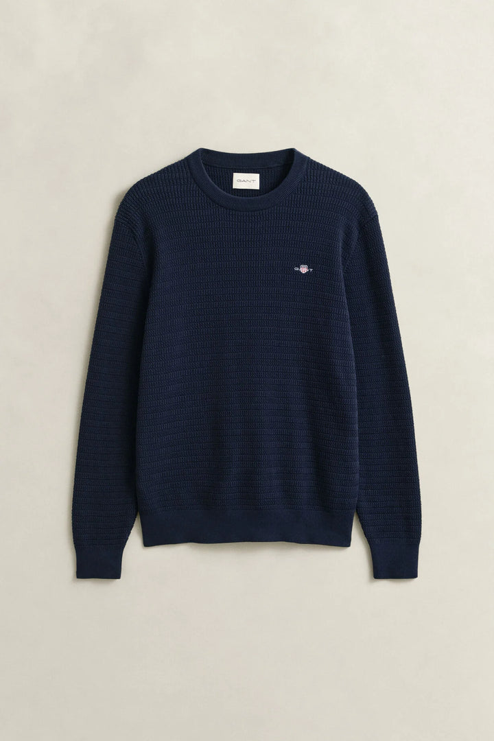 GANT Mini Cable Knit Crew Neck Sweater/Pulover 8030567
