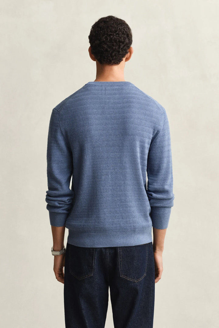GANT Mini Cable Knit Crew Neck Sweater/Pulover 8030567