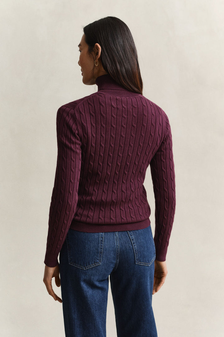 GANT Stretch Cotton Cable Turtleneck/Pulover 4800102