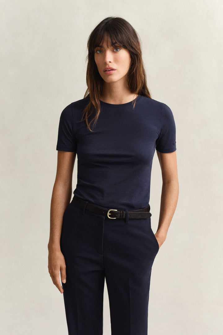 GANT Linen V-Neck T-Shirt/Majica 4200596