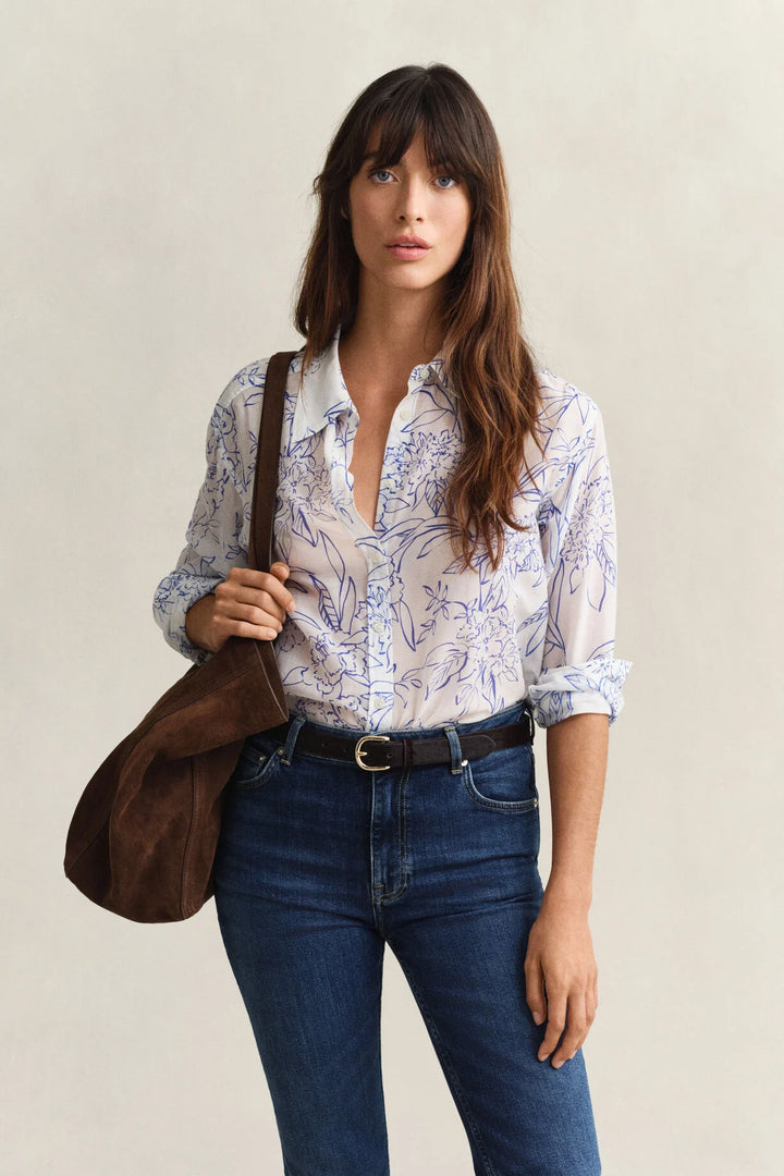 GANT Floral Cotton Silk Shirt /Košulja 4300670