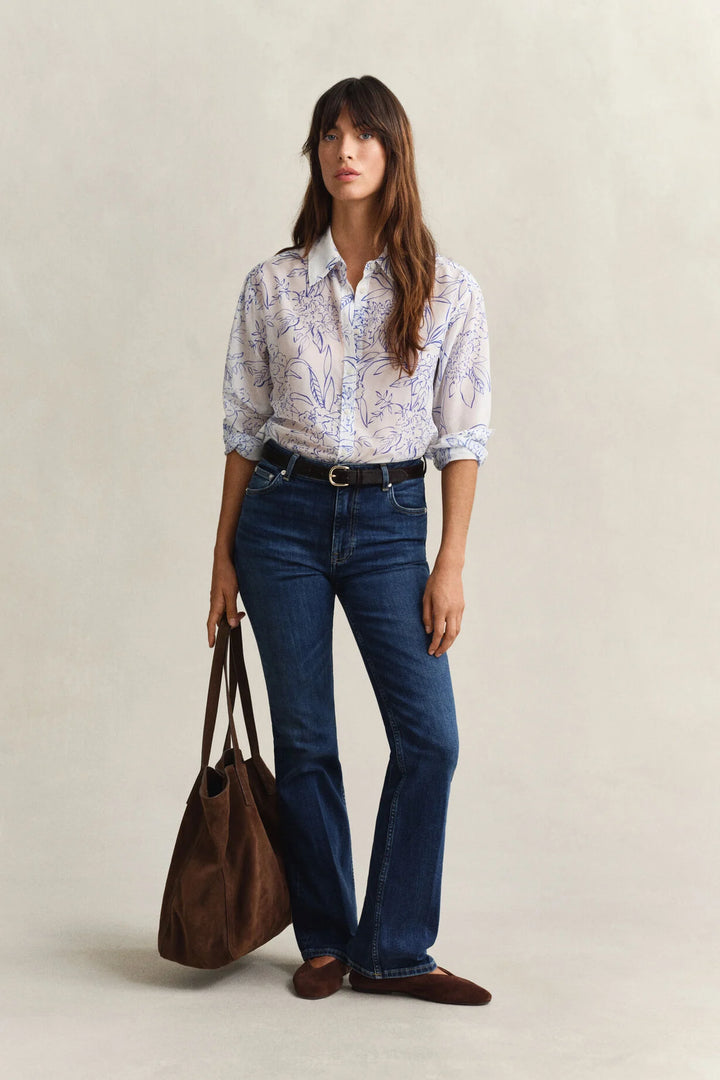 GANT Floral Cotton Silk Shirt /Košulja 4300670