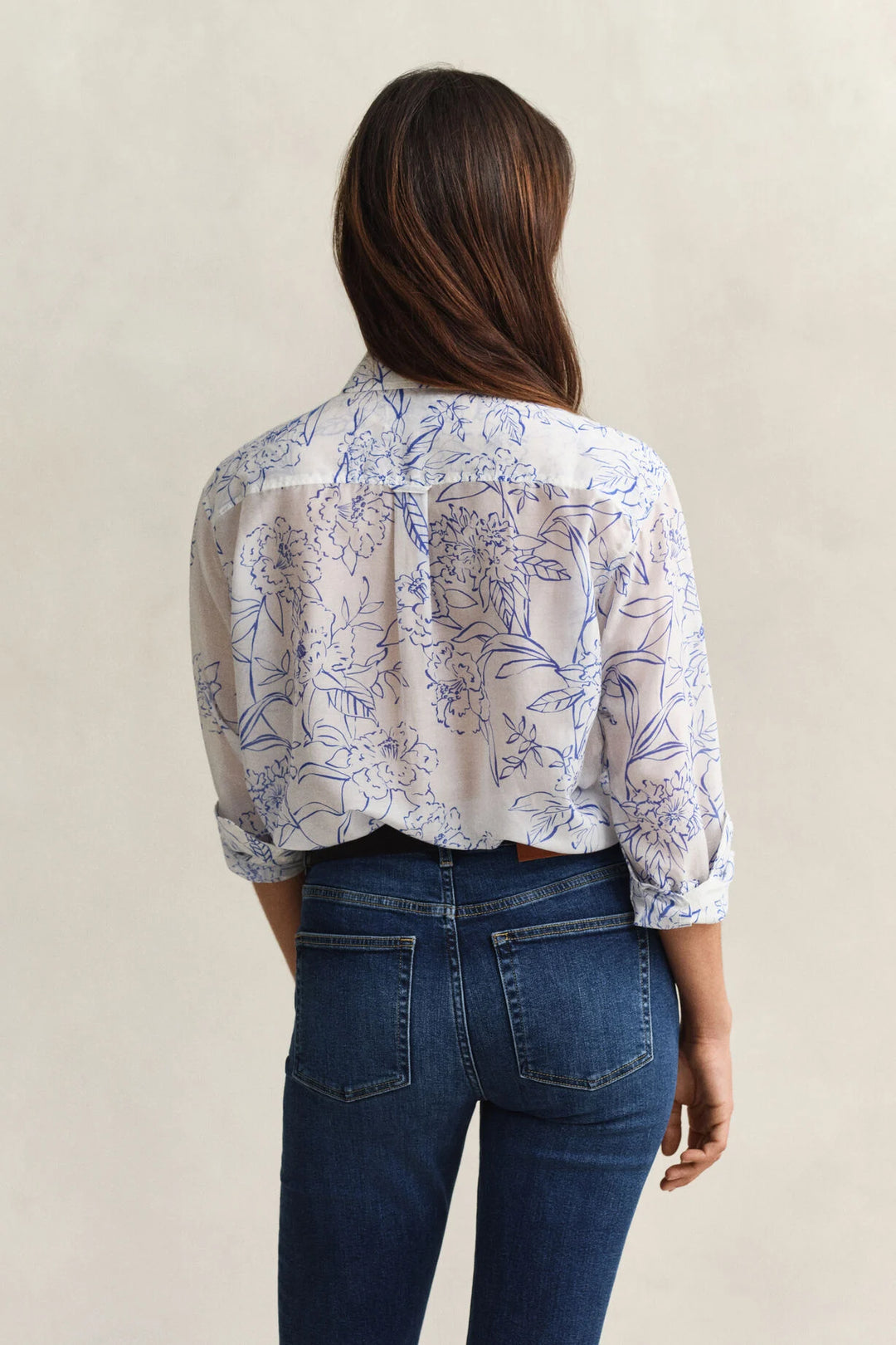 GANT Floral Cotton Silk Shirt /Košulja 4300670