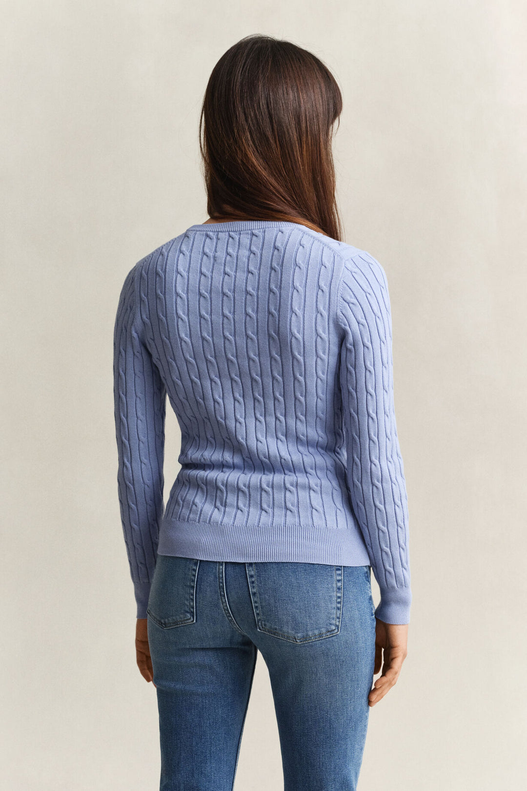 GANT Stretch Cotton Cable C-Neck/Pulover 4800100