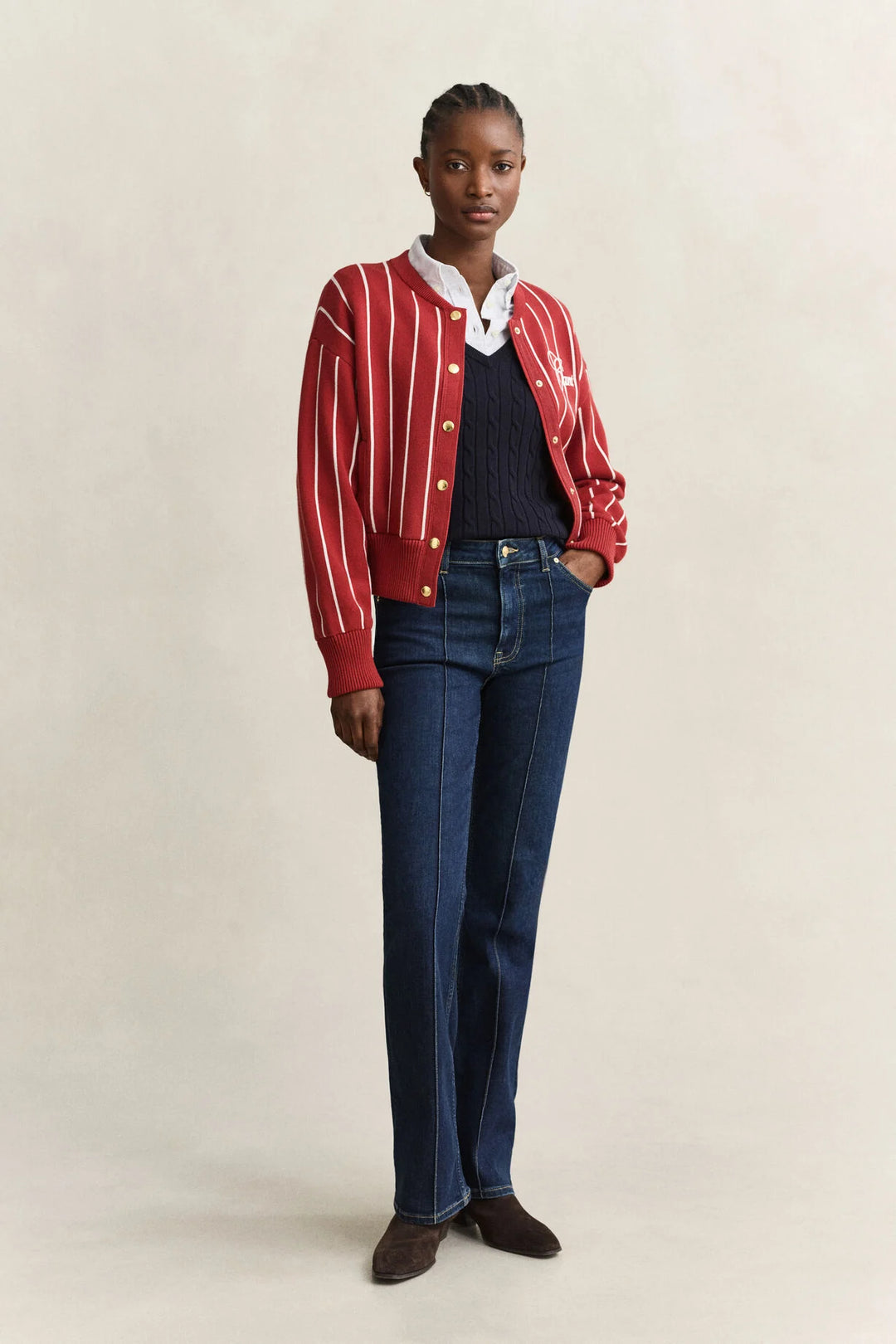 GANT Classic Cable Knit Sweater/Pulover 4800101