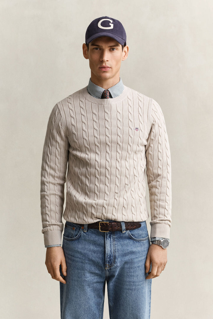 GANT Cotton Cable C-Neck/Pulover 8050601